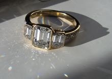 Ring "Baguette Diamant"
